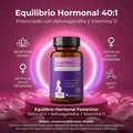 MYO & D-CHIRO INOSITOL INTIMATE ROSE — Ratio 40:1 + Ashwagandha + Vitamina D | 120 Cápsulas Vegetarianas